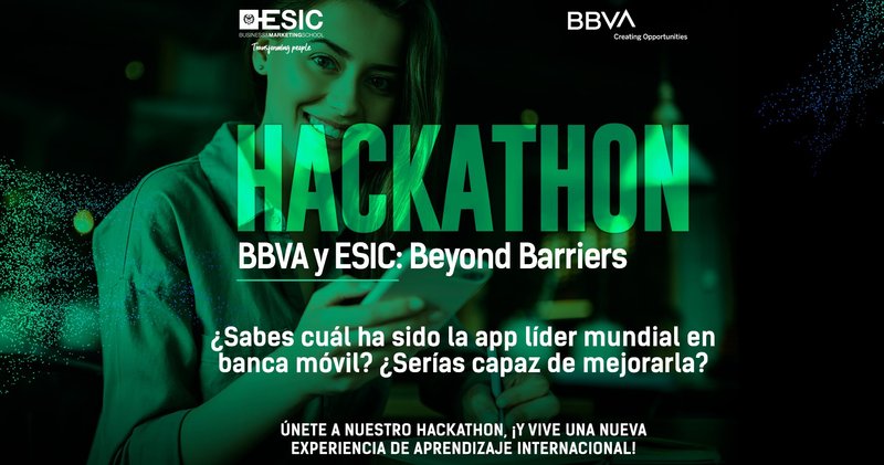 ESIC Business & Marketing School y BBVA, unidos en un Hackathon para retar a jvenes innovadores