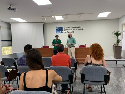 Fidel García -Diputació València y Pablo Rojos - CEEI