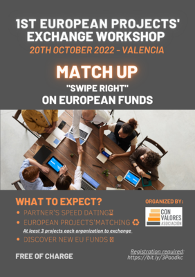 MATCH UP! “Swipe right” to European Funds