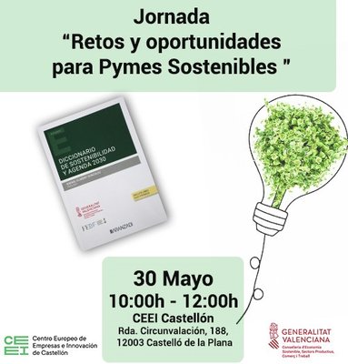 Jornada: "Retos y oportunidades para Pymes sostenibles"