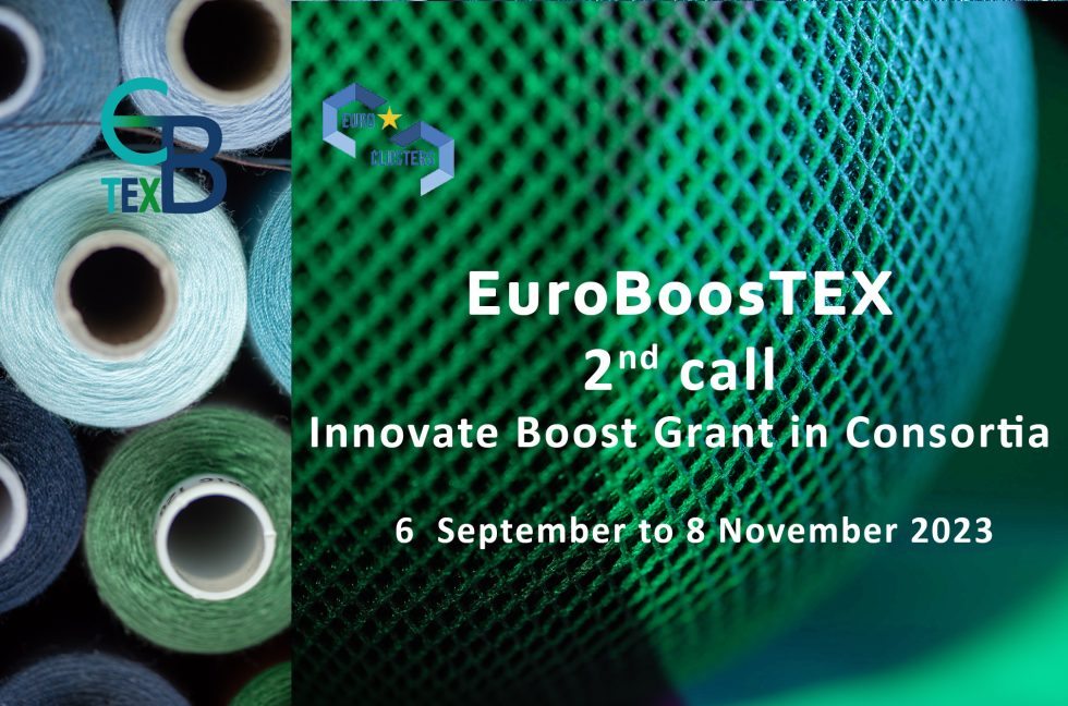 EuroBoosTEX lanza 2ª convocatoria de propuestas con un presupuesto total de 720.000€ para apoyar a las pymes textiles europeas