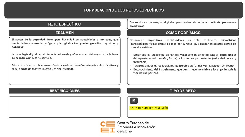 Soluciones tecnol�gicas, circularidad y servitizaci�n en control de accesos