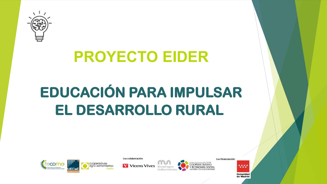 Proyecto EIDER | Educación para impulsar el desarrollo rural