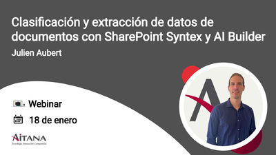 Clasificación y extracción de datos de documentos con SharePoint Syntex y AI Builder