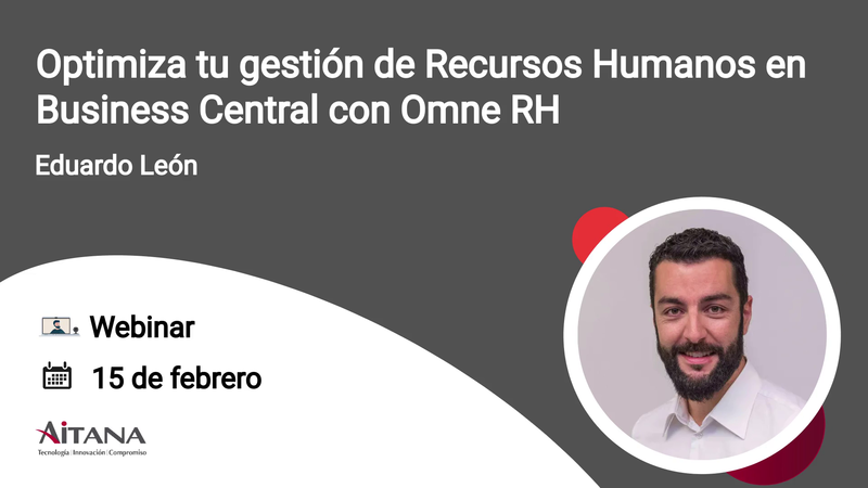 Webinar - Optimiza tu gestión de Recursos Humanos en Business Central con Omne RH