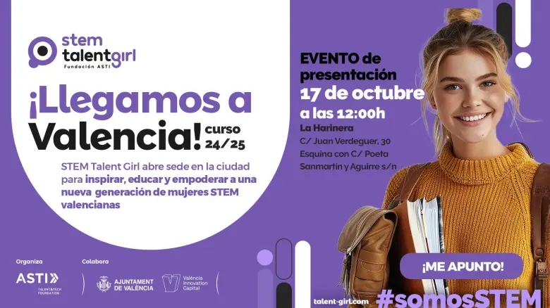 Abrimos sede de STEM Talent Girl en Valencia!