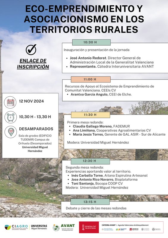 Eco-Emprendimiento y asociacionismo en los territorios rurales