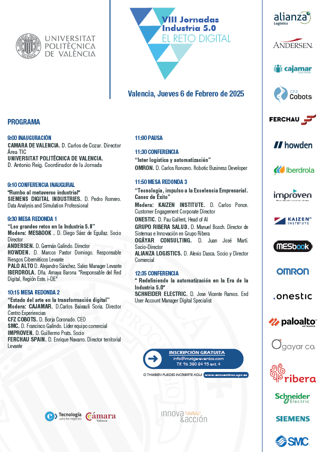 VIII Jornada sobre Industria 4.0: El reto Digital