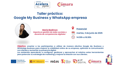 Taller prctico: Google My Business y WhatsApp empresa