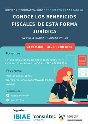 Jornada informativa: descubre las ventajas de las cooperativas de trabajo