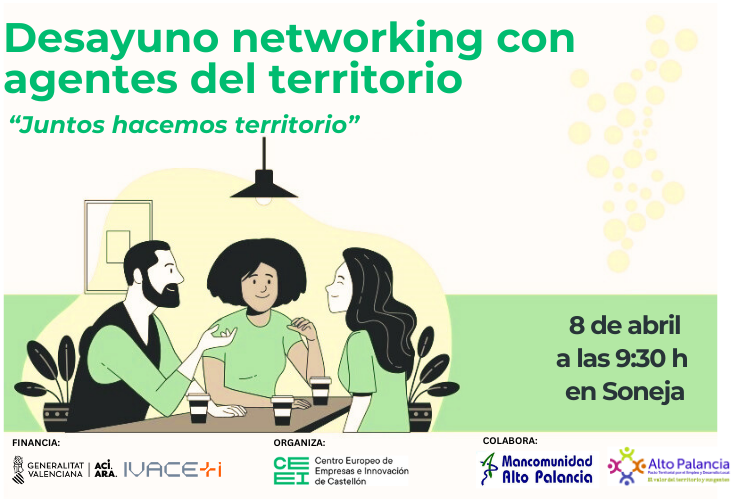 Desayuno de innovación con Agentes del Ecosistema de Emprendimiento de Castellón. ZONA SUR