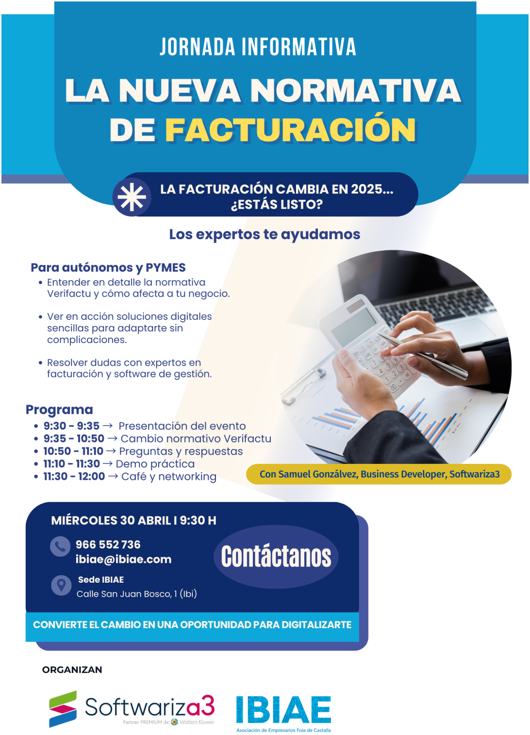 Jornada informativa | Nueva normativa Verifactu en 2025