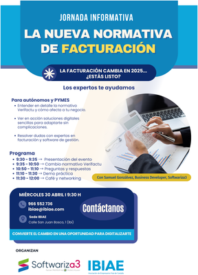 Jornada informativa | Nueva normativa Verifactu en 2025