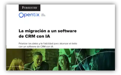 La migraci�n a un software de CRM con IA