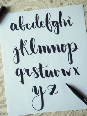 Lettering