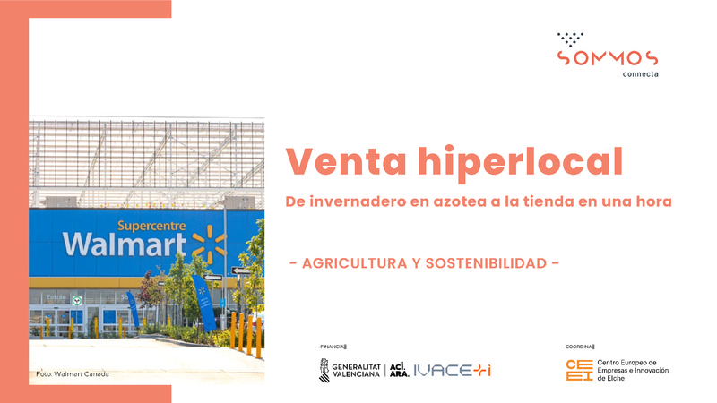 Venta hiperlocal, de invernadero en azotea a la tienda en una hora