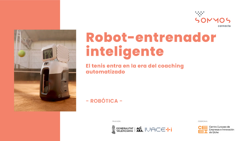 Tenniix,  robot entrenador inteligente