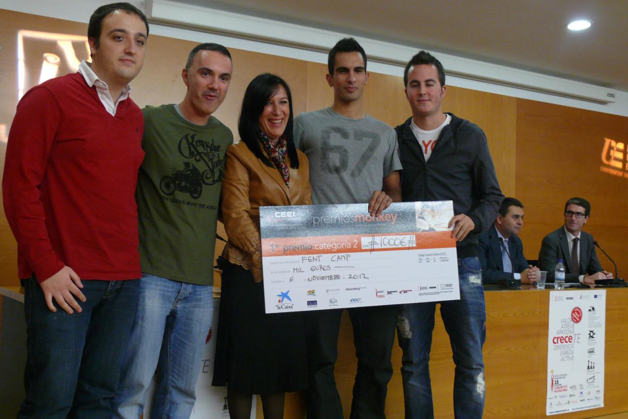 Proyecto Fent Camp. Premios Monkey 2012. Emprende+