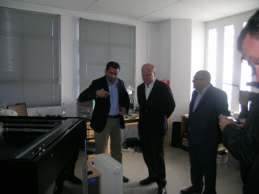 El Conseller M�ximo Buch, visita las instalaciones del CEEI Elche 10