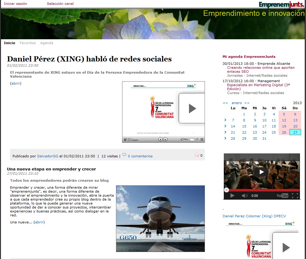 Blogs manual admon