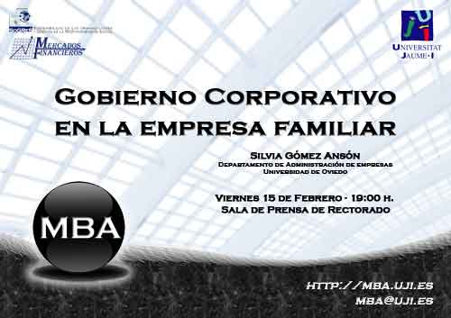 Gobierno Corporativo en la Empresa Familiar