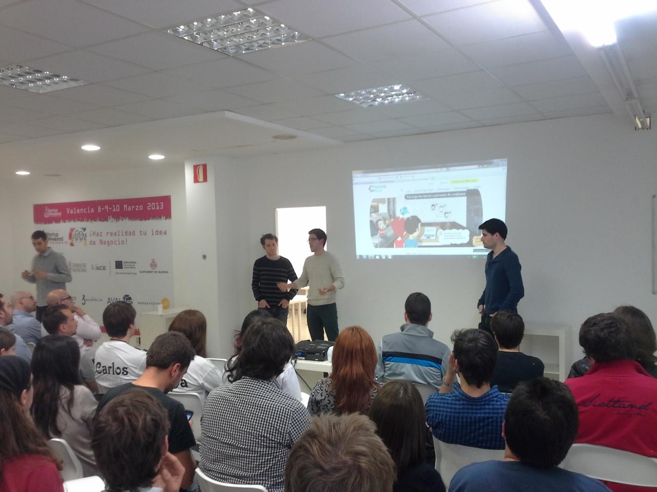 Presentaci�n Startup Weekend marzo 2013