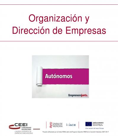 Manual para Autónomos: Organización y Dirección de Empresas