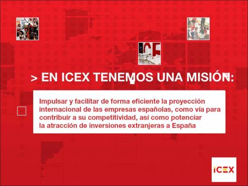 "Una visin global del ICEX y de sus herramientas"