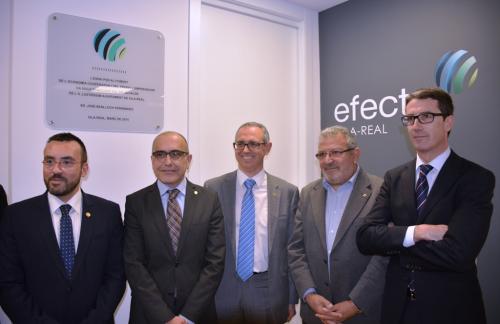 CEEI Castelln y Efecte Vila-real firman un convenio de colaboracin