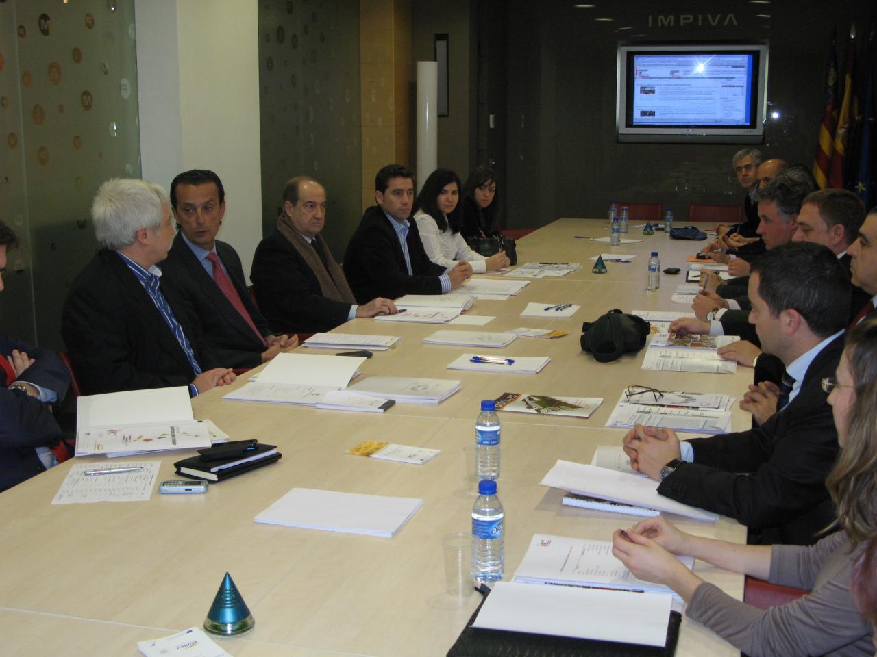 reunión patrocinadores 2010