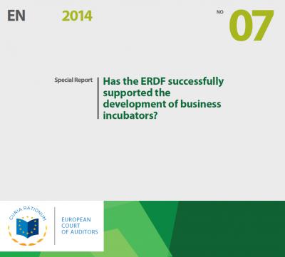 Incubators Special Report of the European Court of Auditors 