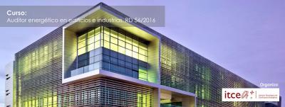 Curso de auditor energético en edificios e industrias según RD 56/2016