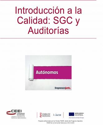 Manual para Autónomos: Introducción a la Calidad. SGC y Auditorías
