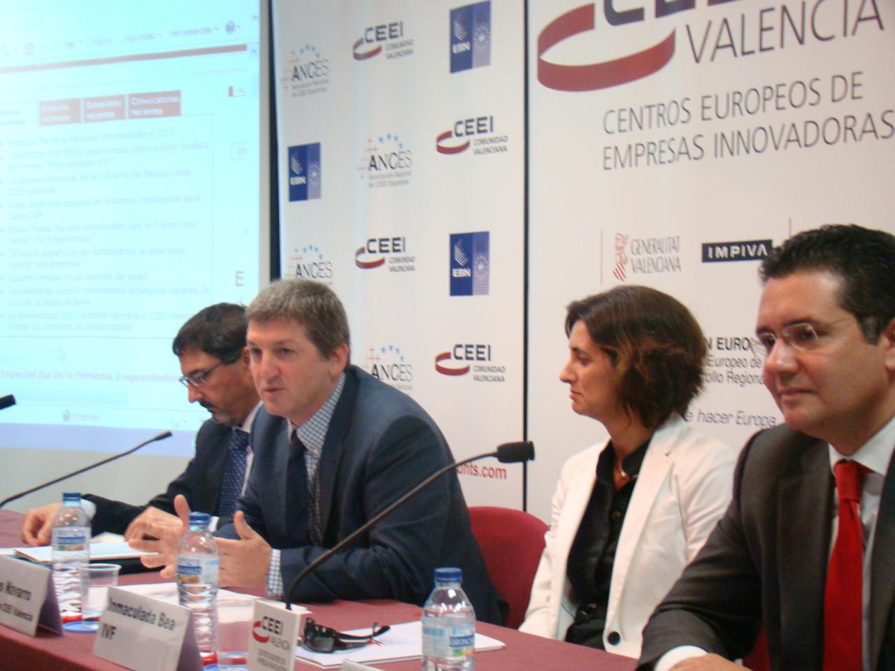 Carlos Navarro inaugura el Foro Financiaci�n para la Innovaci�n