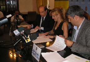 Jess Casanova, Marian Soro y Jos Vicente Ramn