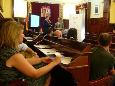 Acto inauguraci�n programa moveup! 2017. Justo Vell�n
