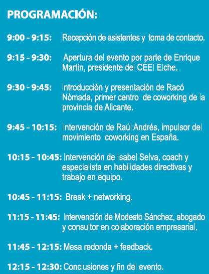 Programa coworkingday