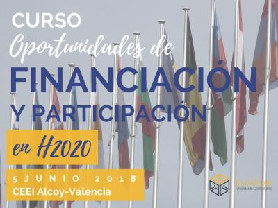 Programa del Curso Oportunidades de financiacin y Participacin en H2020
