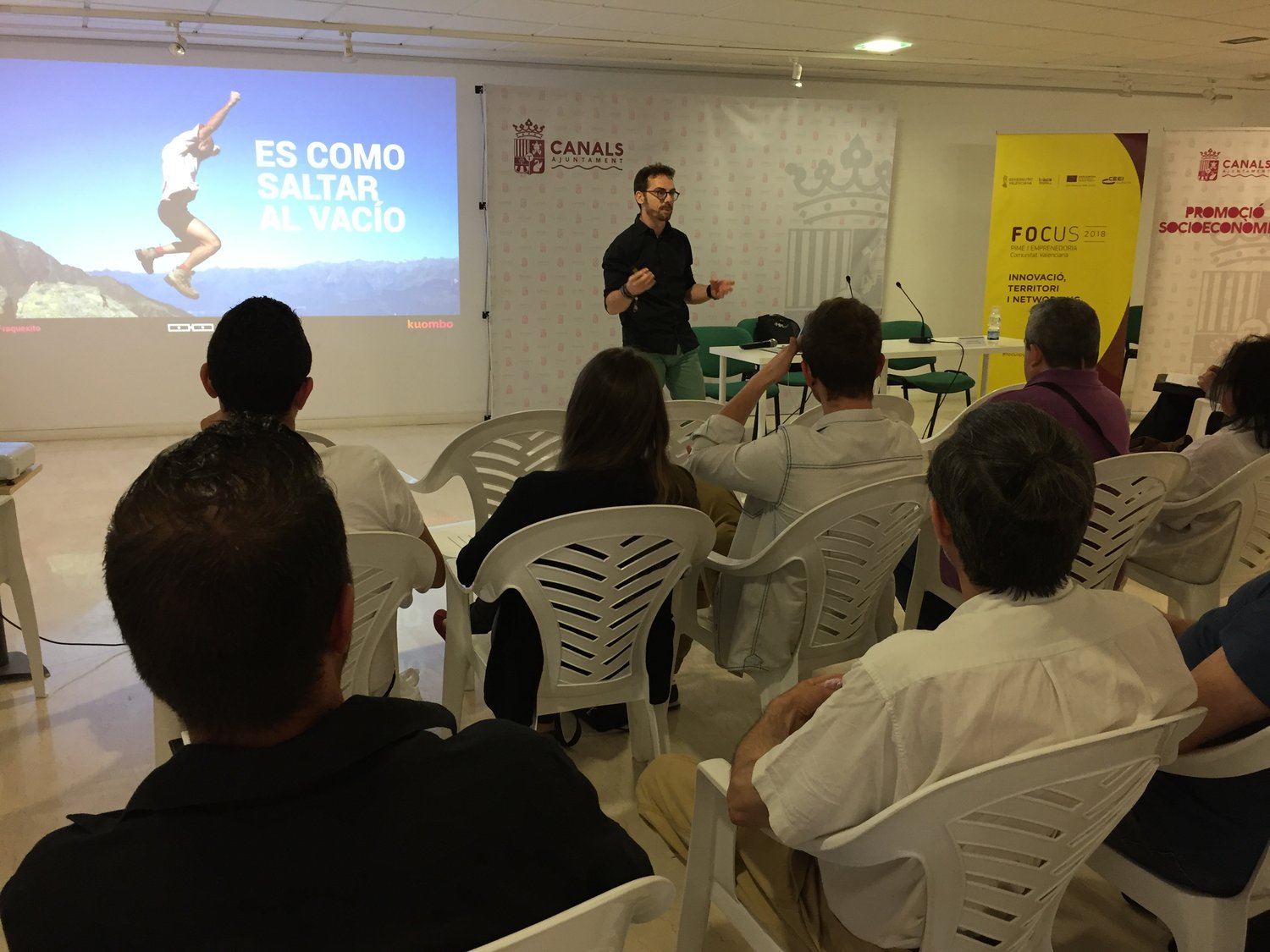 Charla Javier Echaleku en Focus Pyme La Costera, La Canal de Navarr�s y La Vall d'Albaida[;;;][;;;]