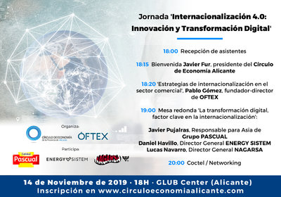 Internacionalización 4.0: Innovación y transformación digital