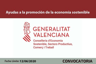Ayudas a la promoci�n de la econom�a sostenible CV