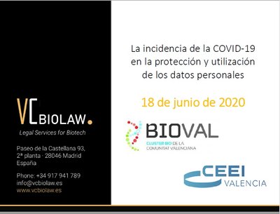 Ponencia: La incidencia del COVID-19 en la proteccin y utilizacin de los datos personales