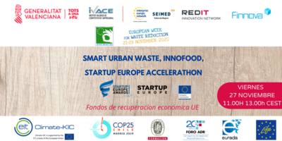 Webinar "Smart Waste Startup Europe Accelerathon (Urban Waste & Innofood)"