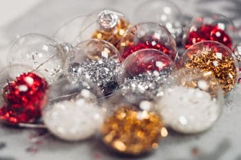 globos y decoracion navidad