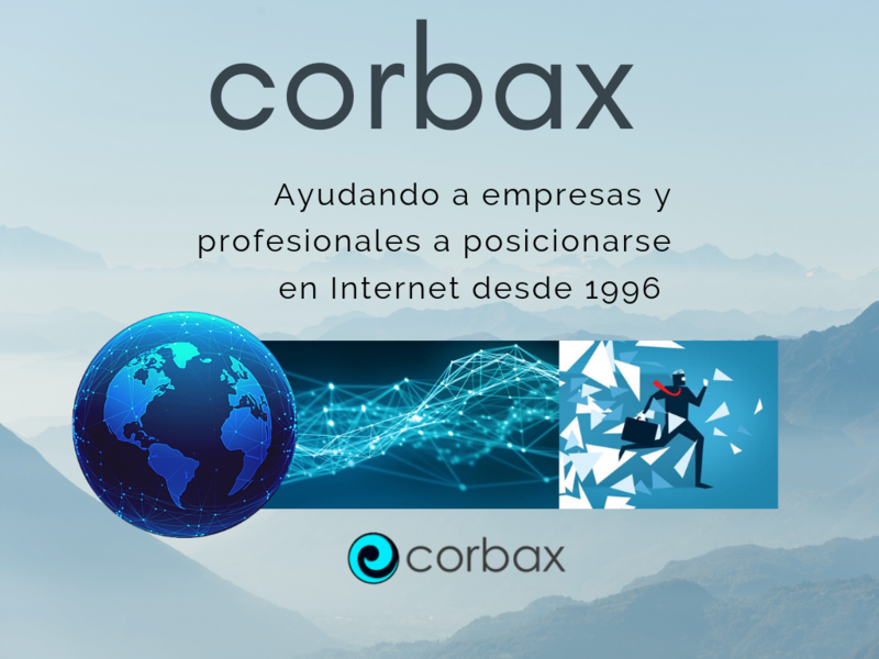 Trabajos y clientes de diseño y posicionamiento web | CORBAX