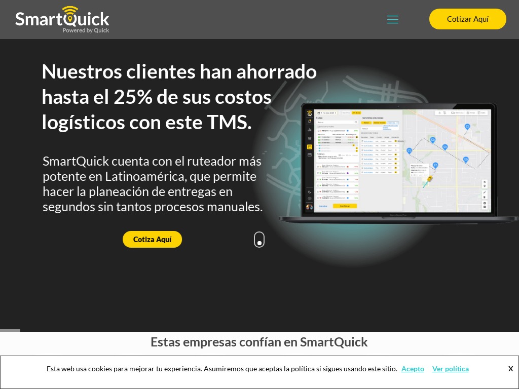 TMS, Sistema de Gestión de Transportes y Logística | SmartQuick